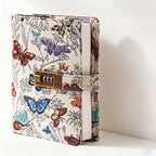 CouldNook B6 Locking Journal - Floral Fabric Cover Collection