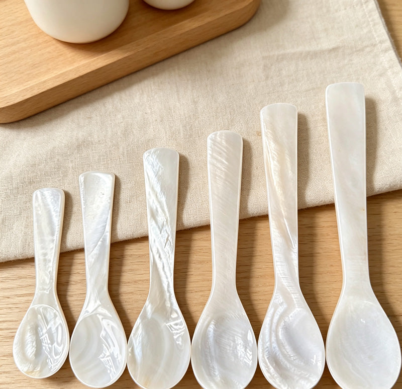 CouldNook Shell Seasoning Spoon - Sculpted Small Scale Design