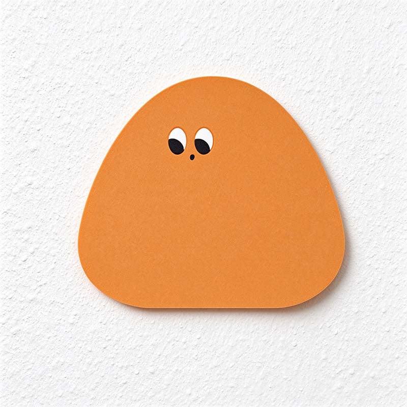 CouldNook Character Sticky Notes - Shaped Color Blocks And Expressive Faces