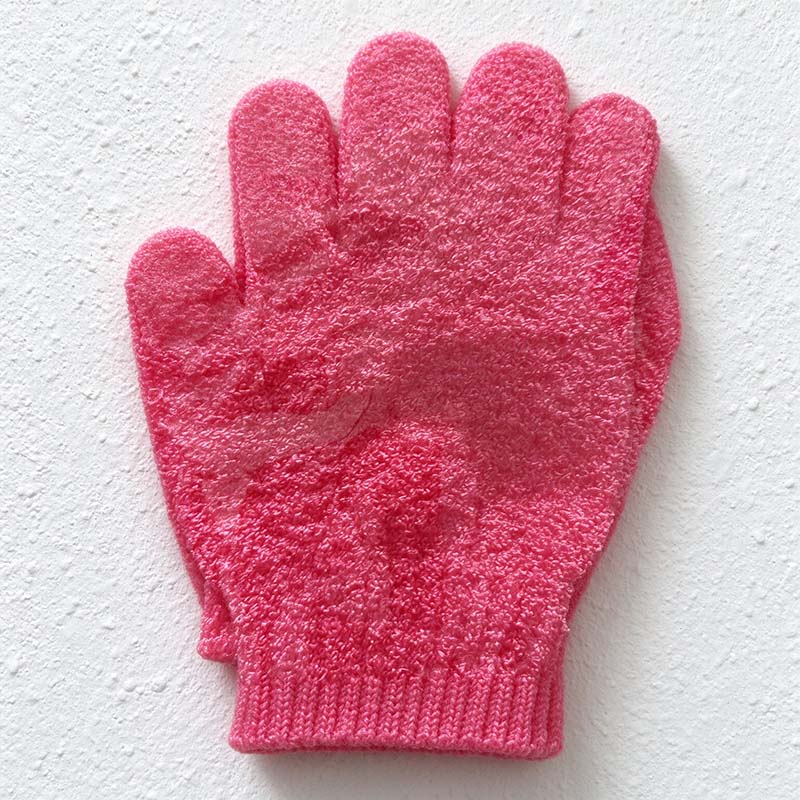 CouldNook Bath Glove - Looped Texture and Ribbed Wrist Cuff