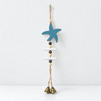 CouldNook Sea Animal Wind Chime - Hanging Shapes and Bell Strands
