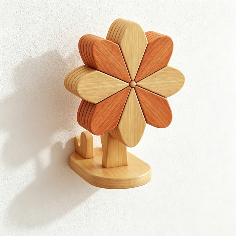 CouldNook Flower Coaster Holder - Three Petal Set Sizes