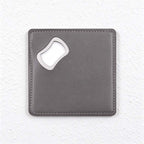 CouldNook Square Bottle Opener - Inset Opening And Stitched Edge Detail