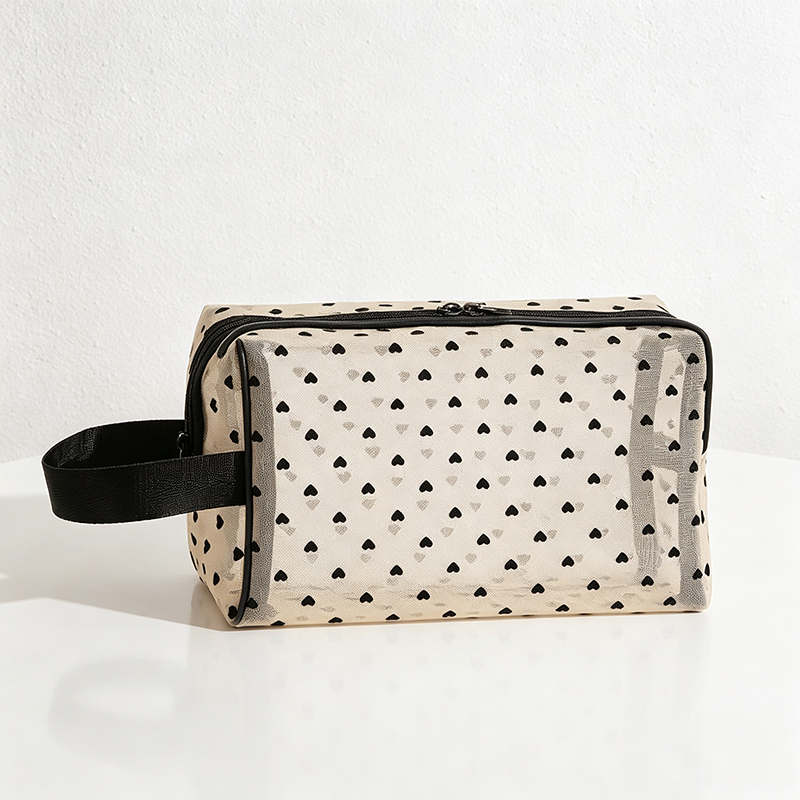 CouldNook Polka Dot Cosmetic Bag - Vanity Storage Accent