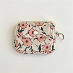 CloudNook Quilted Print Coin Purse‑Multi‑Pattern Card Wallet