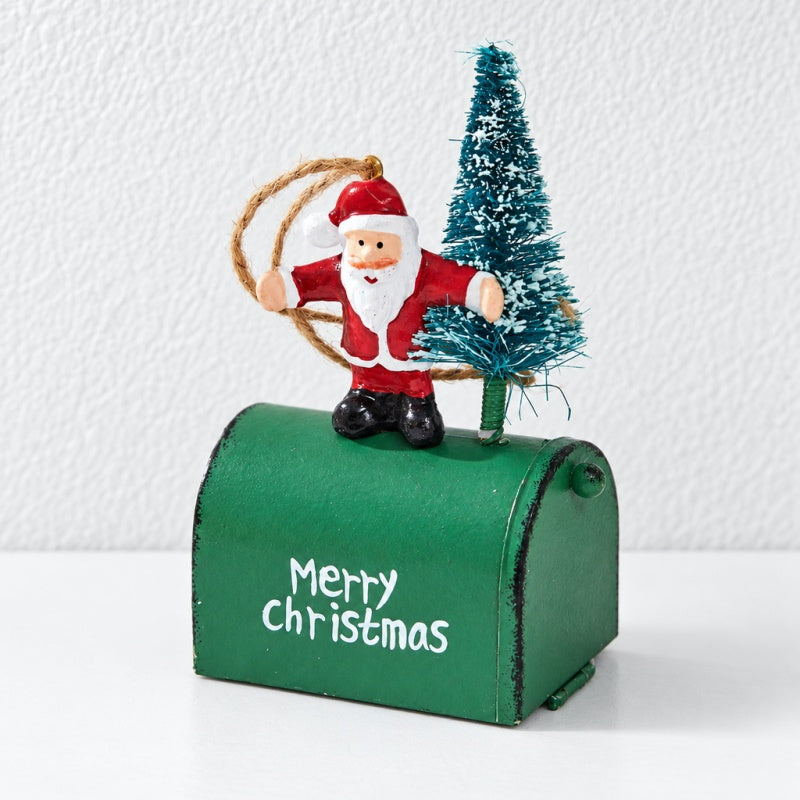 CouldNook Christmas Iron Ornament - Festive Characters And Miniature Scene Designs