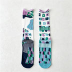 CouldNook Graphic Knee-High Socks-Knee High Length