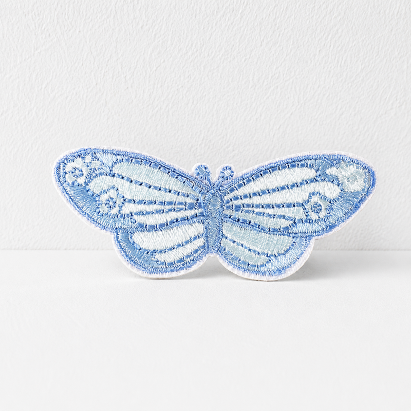 CouldNook Butterfly Embroidered Patch - Colorful Wing Pattern Options