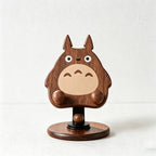 CouldNook Rotating Wooden Phone Stand - Animal Character Designs