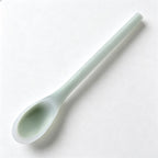 CouldNook Silicone Long Handle Spoon - One-Piece Colorful Design