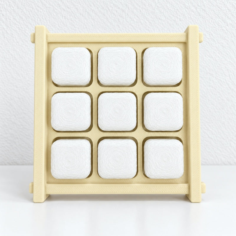 CouldNook Novelty Clicker Toy - Food-Shaped Buttons And Grid Designs