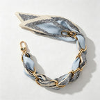CouldNook Silke Scarf Phone Wrist Strap - Loose Braided Handle