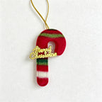 CouldNook Fabric Christmas Character Ornament - Layered Holiday Character Design