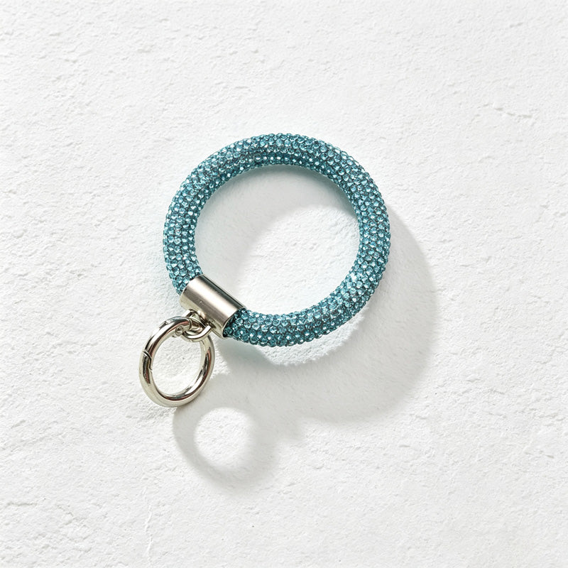 CouldNook Rhinestones Set Phone Strap with Rounded Links