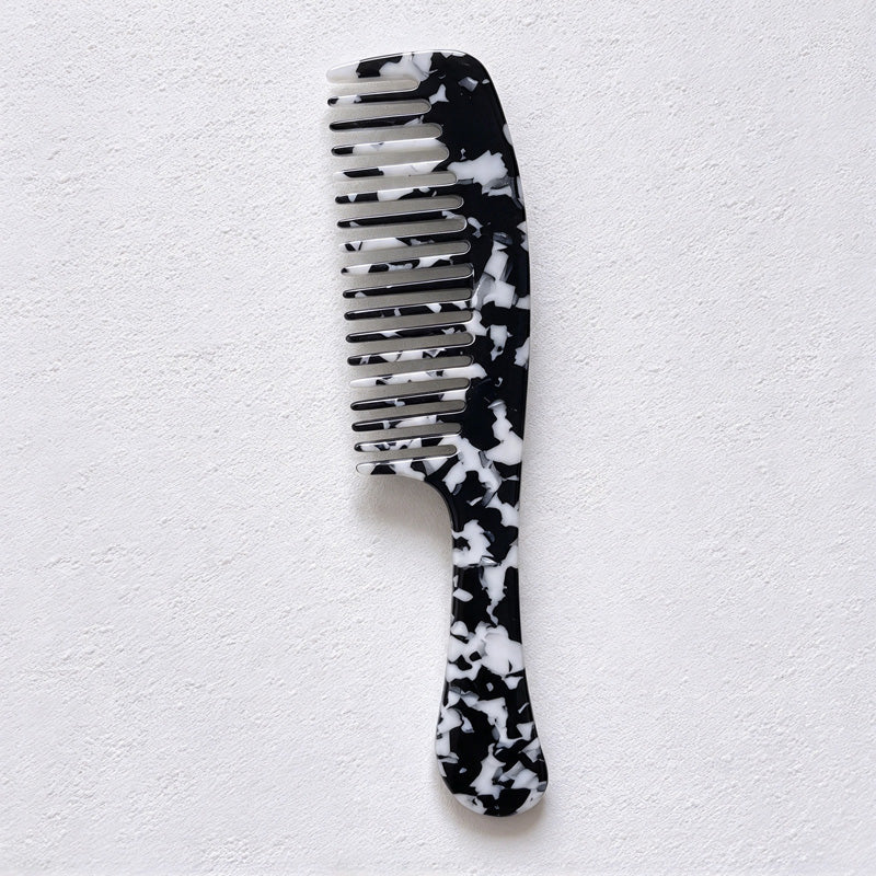 CouldNook Acetate Handle Comb - Marbled and Spotted Patterns