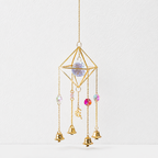 CouldNook Celestial Crystal Suncatcher Ornament - Assorted Geometric Frames