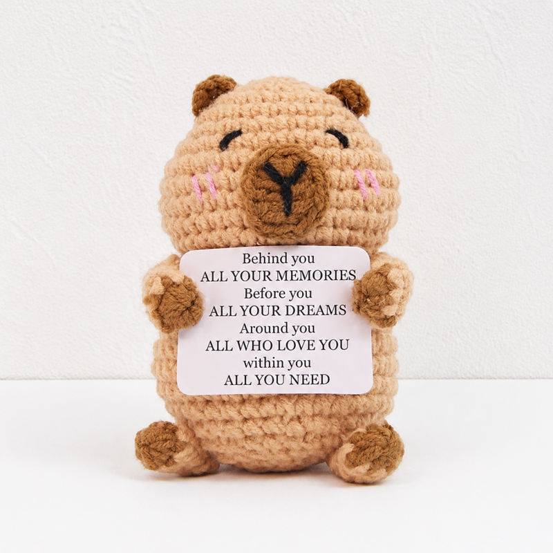 CouldNook Yarn Character Doll Ornament - Assorted Animal Designs