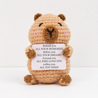 CouldNook Yarn Character Doll Ornament - Assorted Animal Designs
