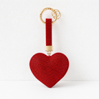 CouldNook Rhinestone Heart Keychain - Crystal Bag Charm