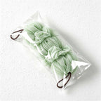 CouldNook Mesh Bath Scrubber - Three Gathered Sections And End Loops