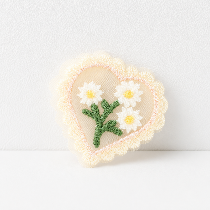 CouldNook Framed Floral Patch - Lace Border and Flower Designs