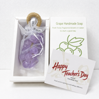 CouldNook Grape Cluster Soap Gift - Translucent Colors and Packaging