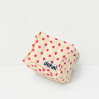 CouldNook Polka Dot Quilted Fabric Storage Basket - Open Top