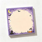 CouldNook Illustrated Halloween Sticky Notes - Ghost Scenes and Decorative Frames