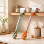 CouldNook Stove Cleaning Brush - Dual Ends and Flat Scraper