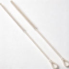 CouldNook Silicone Straw Cleaning Brush - Slender Head And Loop Handle