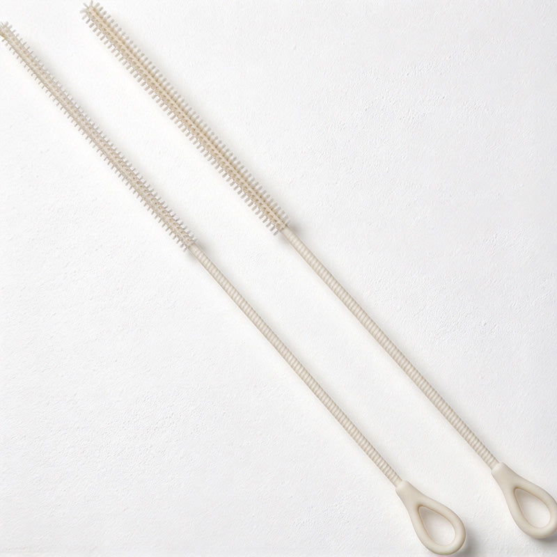 CouldNook Silicone Straw Cleaning Brush - Slender Head And Loop Handle