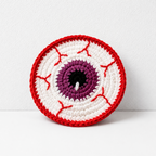 CouldNook Halloween Yarn Coaster - Character Faces and Shaped Motifs