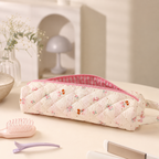 CouldNook Quilted Hair Tool Storage Bag - Zippered Long Profile