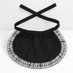 CouldNook Ruffled Waist Apron - Tie Back Designs