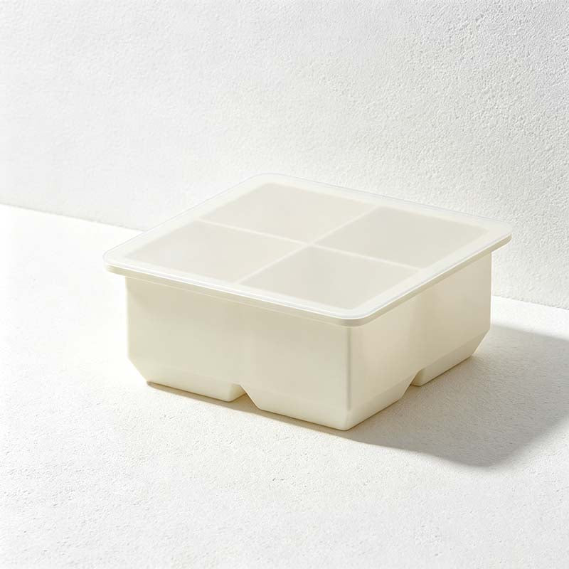 CouldNook Silicone Large Ice Mold - Covered Multi-Cube Tray