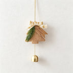 CouldNook Macrame Snowflake Hanging Ornament - Beaded Tassel Construction