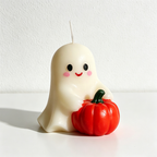 CloudNook Ghost Pumpkin Scented Candle‑Halloween Aroma Candle
