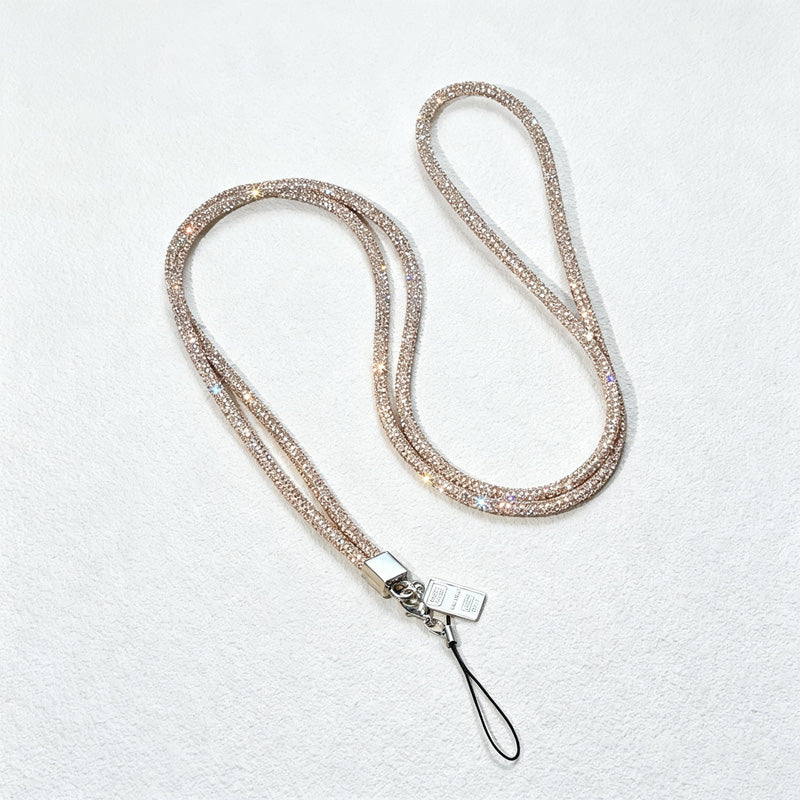 CouldNook Reflective Mesh Crossbody Phone Strap - Square Cord Connector