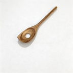 CouldNook Acacia Wood Kitchen Utensil - Slotted Spoon Collection