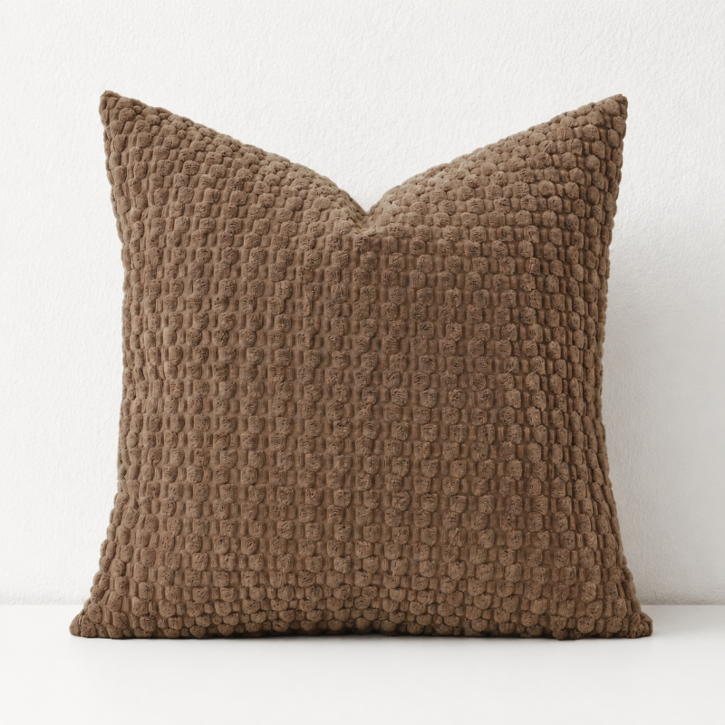 CouldNook Solid Textured Pillow Cover - Raised Bubble Surface