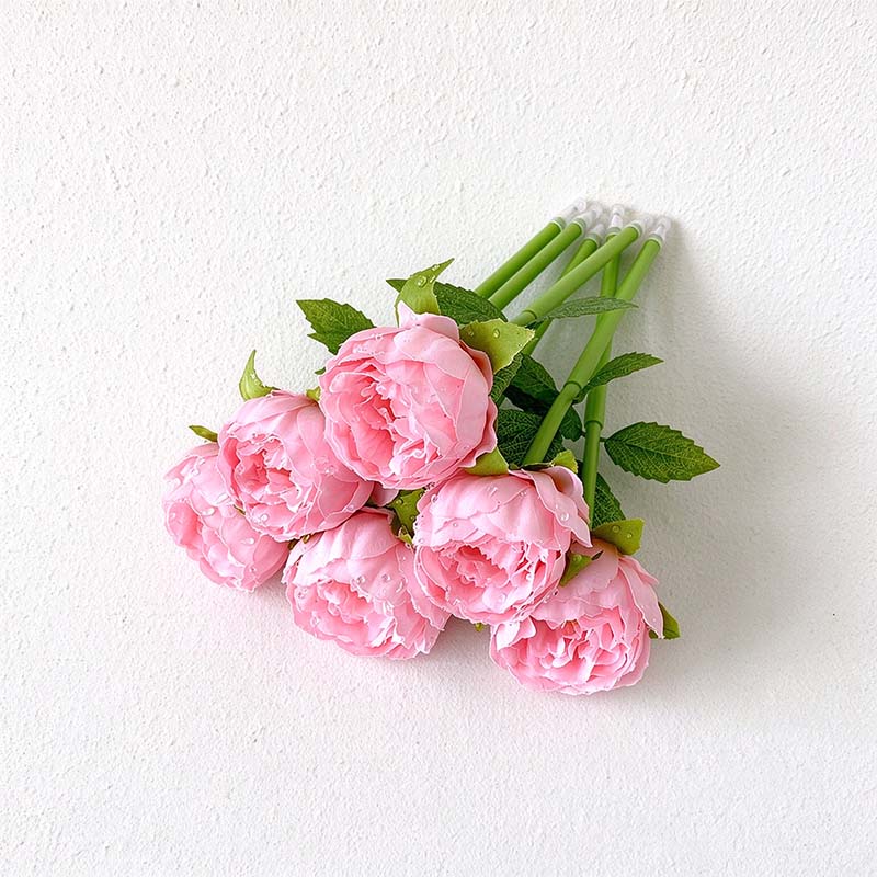 CouldNook Flower Ballpoint Pen - Layered Petals And Leafy Stem Body