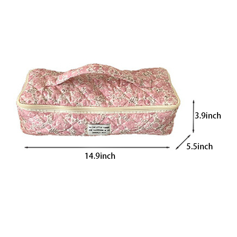 CouldNook Quilted Cosmetic Bag - Vanity Storage Accent