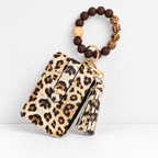 CouldNook Wristlet Card Wallet - Beaded Loop and Coordinating Tassel Detail