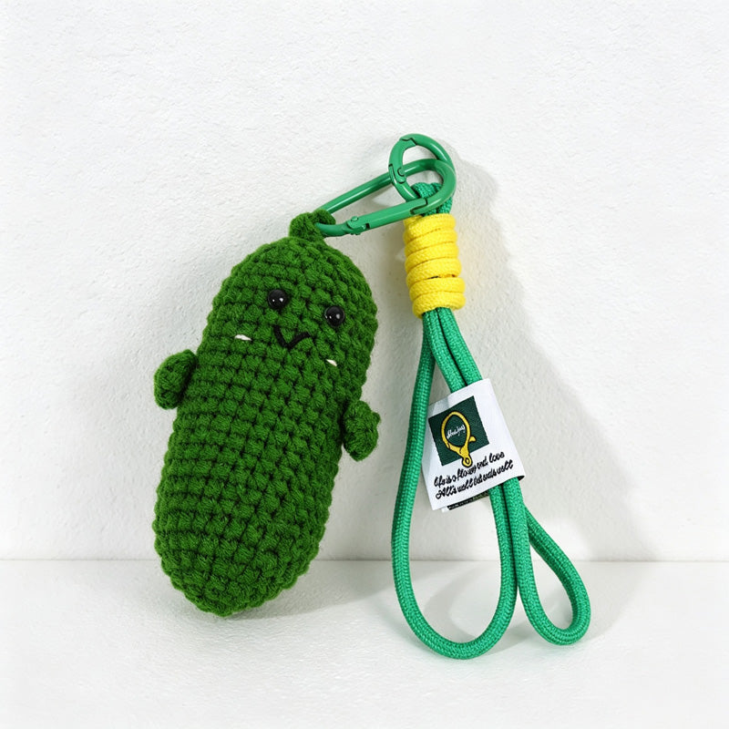 CouldNook Yarn Produce Keychain - Eight Vegetable Character Designs