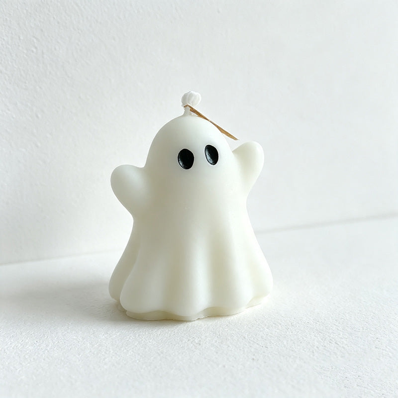 CouldNook Ghost‑Shaped Halloween Scented Candle‑Cute Spooky Table Decor