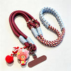 CouldNook Character Charm Phone Strap - Braided Shoulder Cord