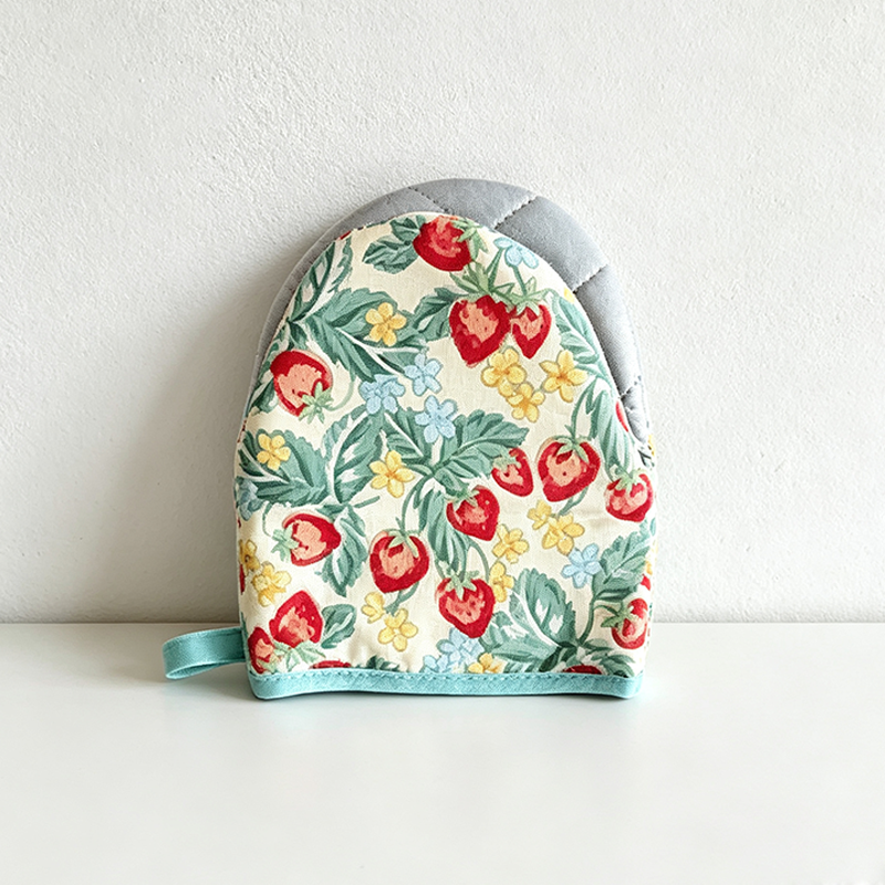 CloudNook Floral Oven Mitt‑Kitchen Heat Resistant Accessory