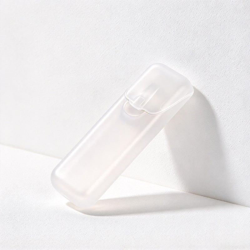 CouldNook Toothpick Storage Case - Translucent Body and Hinged Flip Lid