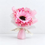 CouldNook Sunflower Car Fragrance Bouquet - Ribbon Wrapped