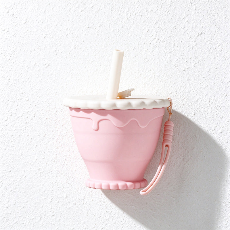 CouldNook Collapsible Travel Cup - Cookie Lid Design